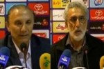 حواشی و کنفرانس خبری بازی سپاهان و پرسپولیس