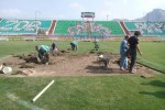 آغاز عملیات بازسازی و بهسازی ورزشگاه فولادشهر
