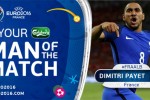 دیمیتری پایه باز هم بهترین بازیکن زمین شد