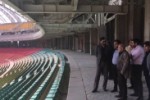 بازدید مدبر از آخرین وضعیت پیشرفت ورزشگاه نقش جهان