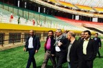 کرانچار از ورزشگاه نقش جهان بازدید کرد