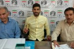 سعید آقایی قرارداد خود را در هیات فوتبال به ثبت رساند