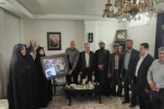 دیدار مدیران ورزشی سپاهان با پدر شهید سپاهانی