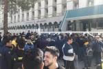 تجمع اعتراضی هواداران سپاهان مقابل هتل