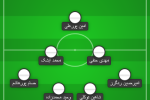 مغانلو از سپاهان در تیم منتخب هفته