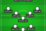 یاسین سلمانی از سپاهان در تیم منتخب هفته