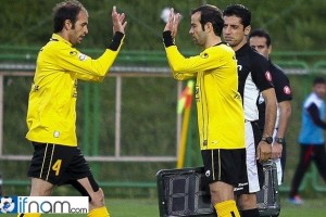 گزارش تصویری دیدار سپاهان و راه آهن (94/2/4)