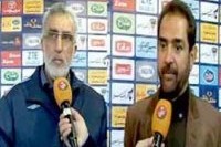 مصاحبه کریمی و فرکی بعد بازی ملوان ‎-‎ سپاهان