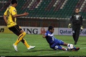 گزارش تصویری دیدار سپاهان و الهلال عربستان (لیگ قهرمانان آسیا 2014)