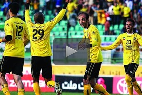 فیلم خلاصه دیدار سپاهان و راه آهن