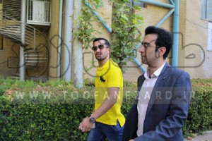 حضور حاج صفی در باشگاه سپاهان