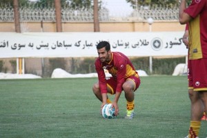 حاج صفی با سپاهان تمرین کرد