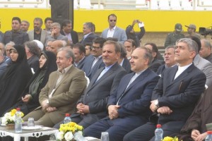 گزارش تصویرى افتتاحیه ورزشگاه نقش جهان