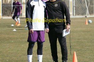 تمرین جبارف با سپاهانی ها