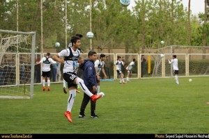 گزارش تصویری از تمرین تیم فوتبال سپاهان