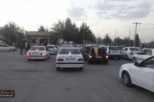 هم اکنون؛ ترافیک ورودی ورزشگاه نقش جهان