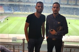 حضور مروان حسین در ورزشگاه نقش جهان