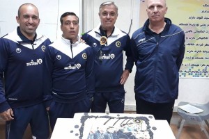 برگزاری مراسم روز مربی در تمرین سپاهانی ها