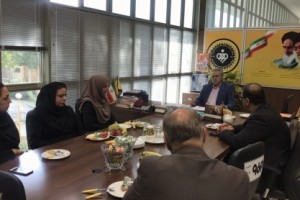 دیدار نائب رئیس فدراسیون هندبال و مهندس تابش