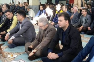 حضور قلعهنویی و بازیکنان سپاهان در مراسم ختم هوادار