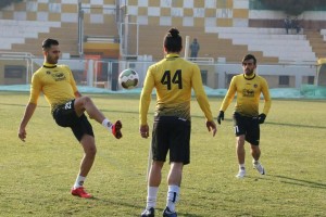 مهاجم جدید سپاهان در تمرینات این تیم حاضر شد