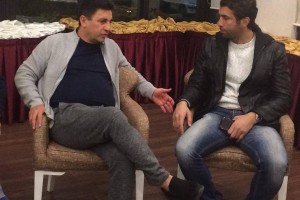 دیدار دوستانه قلعهنویی با کاپیتان سابق سپاهان