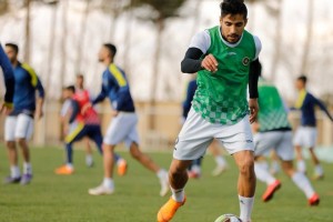 گزارش تصویری از تمرین طلایی پوشان