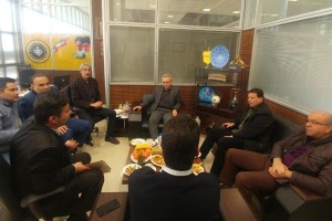 حضور محمدرضاساکت در باشگاه سپاهان