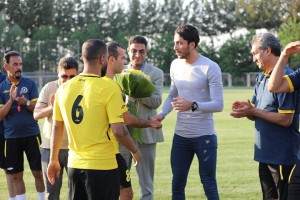 گزارش تصویری از  آغاز تمرین طلایی پوشان