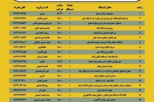 اعلام ایستگاه های اعزام هواداران برای ديدار با ماشين سازي